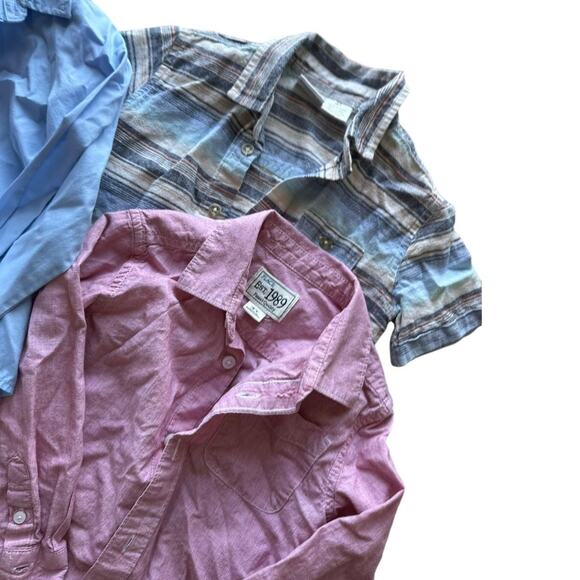 Kids Button Down Shirts Bundle Size 4T - Picture 2 of 4